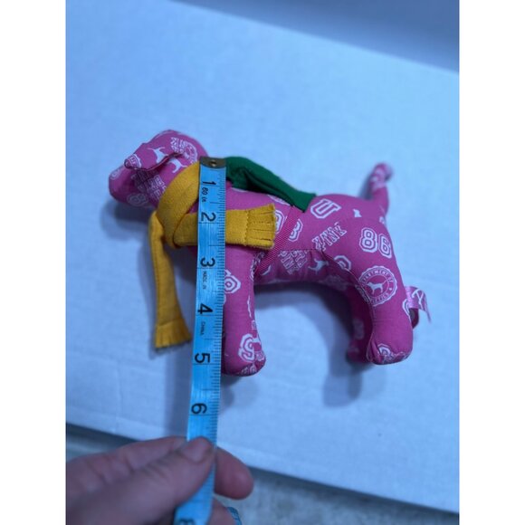 Pink Victoria Secret 2007 Phi Beta mini dog plush - Picture 6 of 9